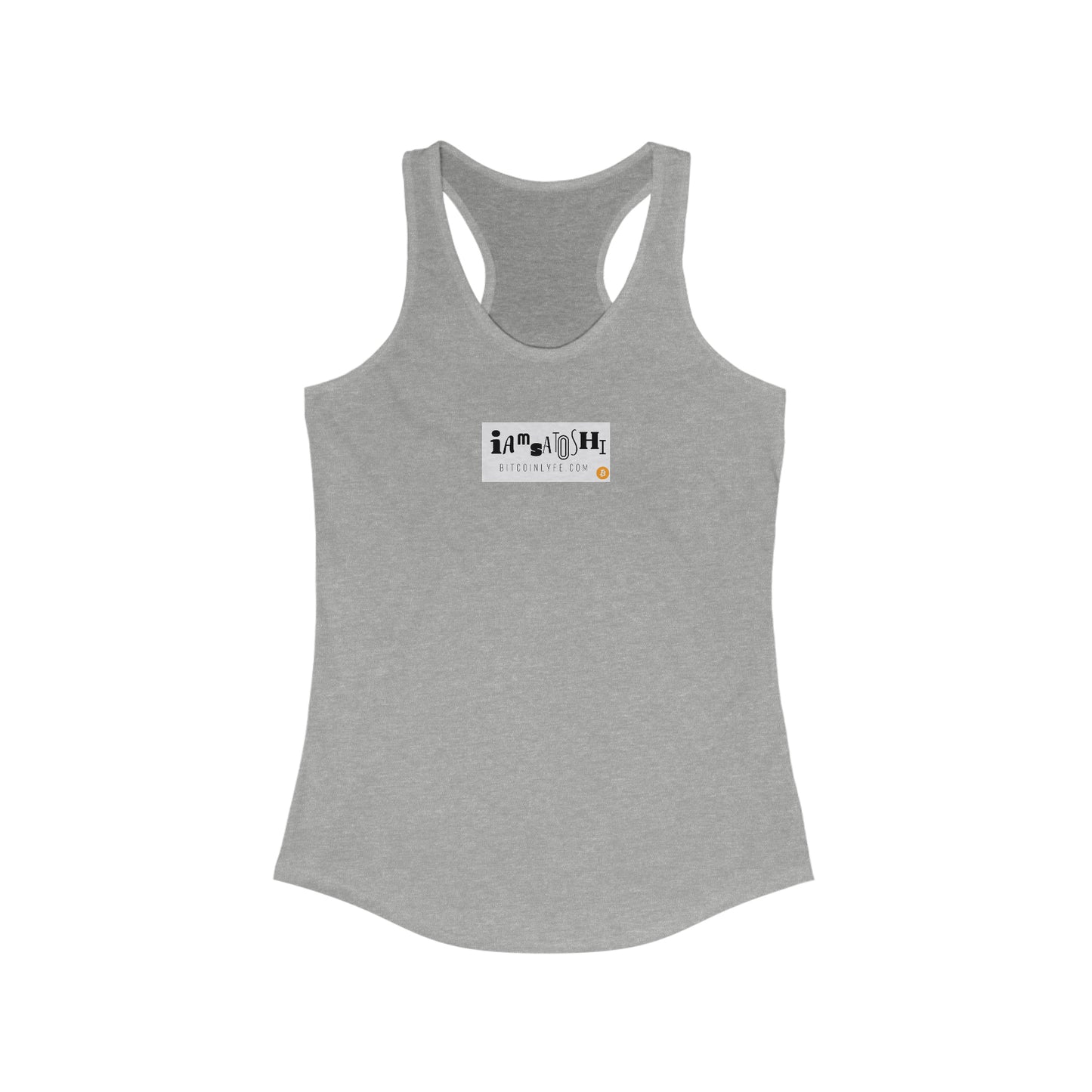 Women's I am Satoshi Racerback Tank - Two