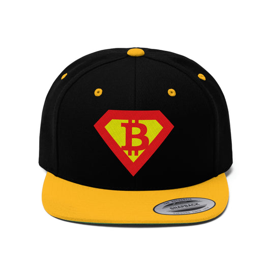 Super B Flat Bill Hat, Four Colors