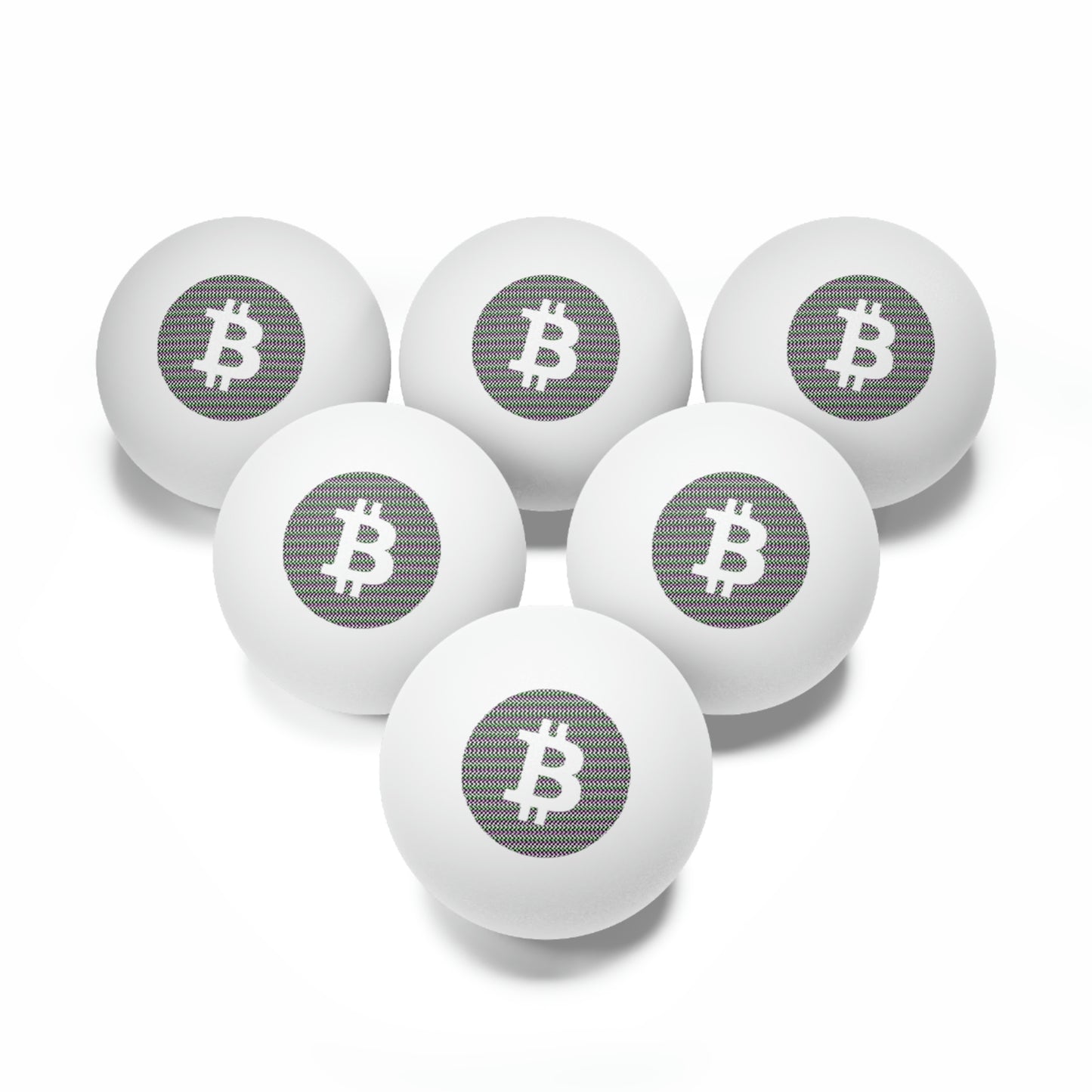 Bitcoin Ping Pong Balls, BTC6