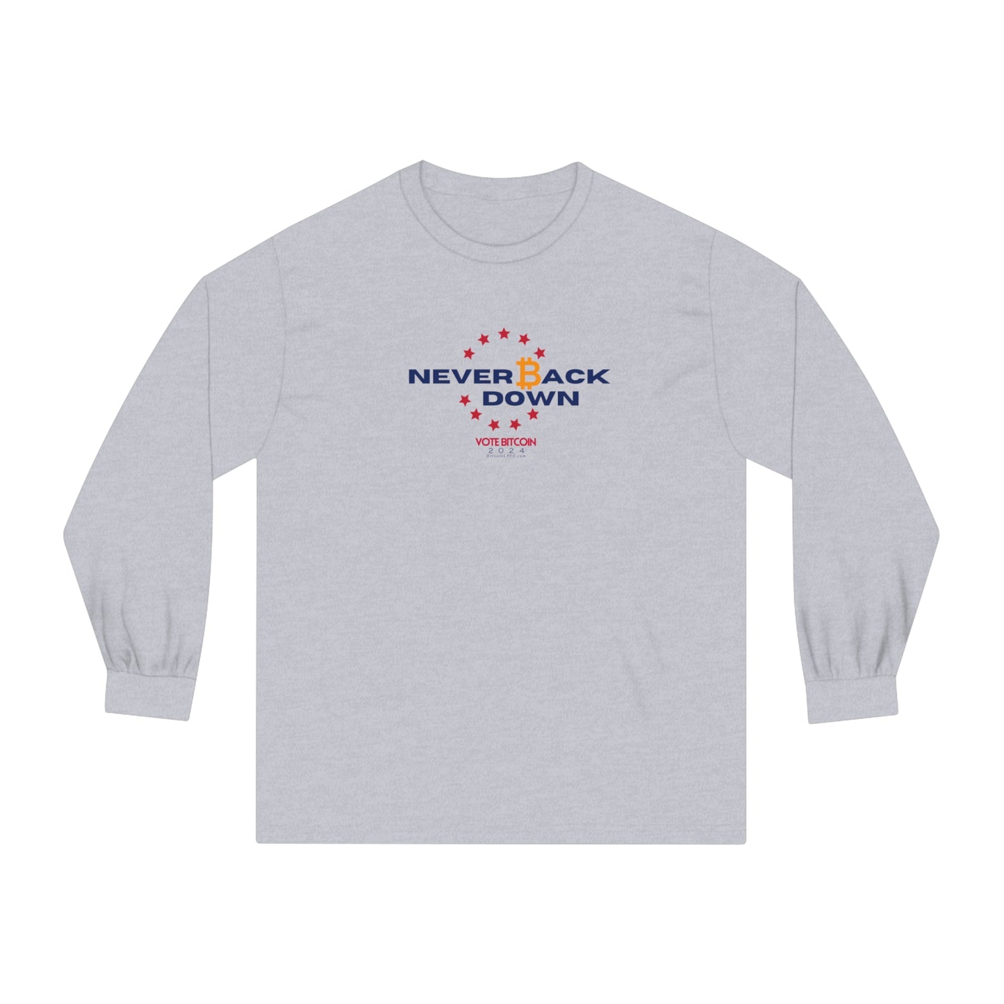 Vote - Bitdesan Long Sleeve T-Shirt