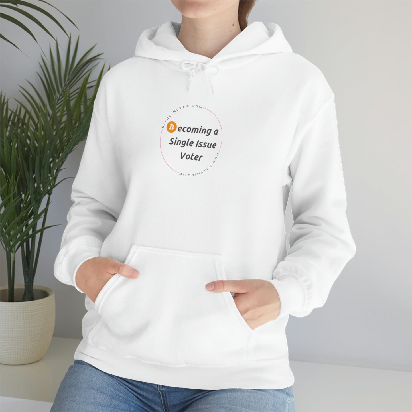 Becoming a Single Issue Voter Hooded Sweatshirt 1