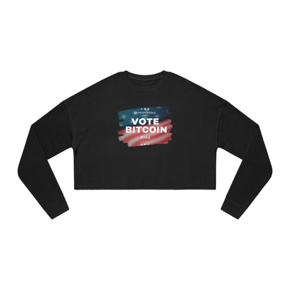 Vote - Responsibility Women's Cropped Sweatshirt