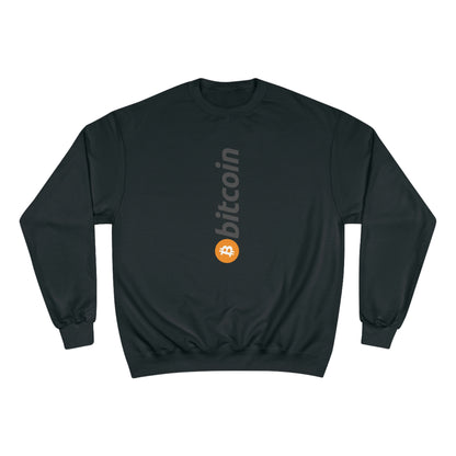 Bitcoin Champion Sweatshirt, BTC1 Vertical