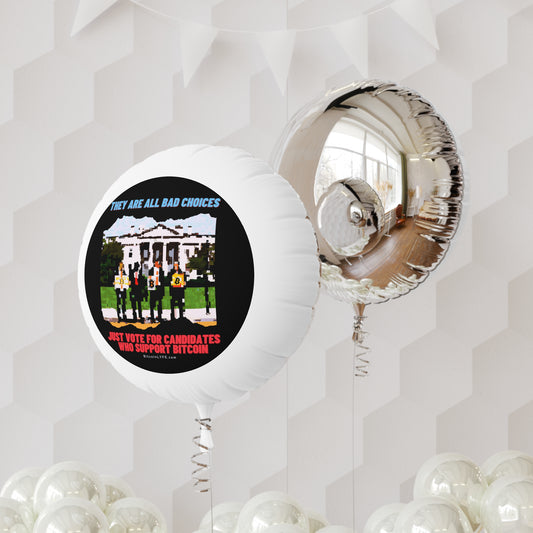 Vote - Choices Mylar Helium Balloon, 22"