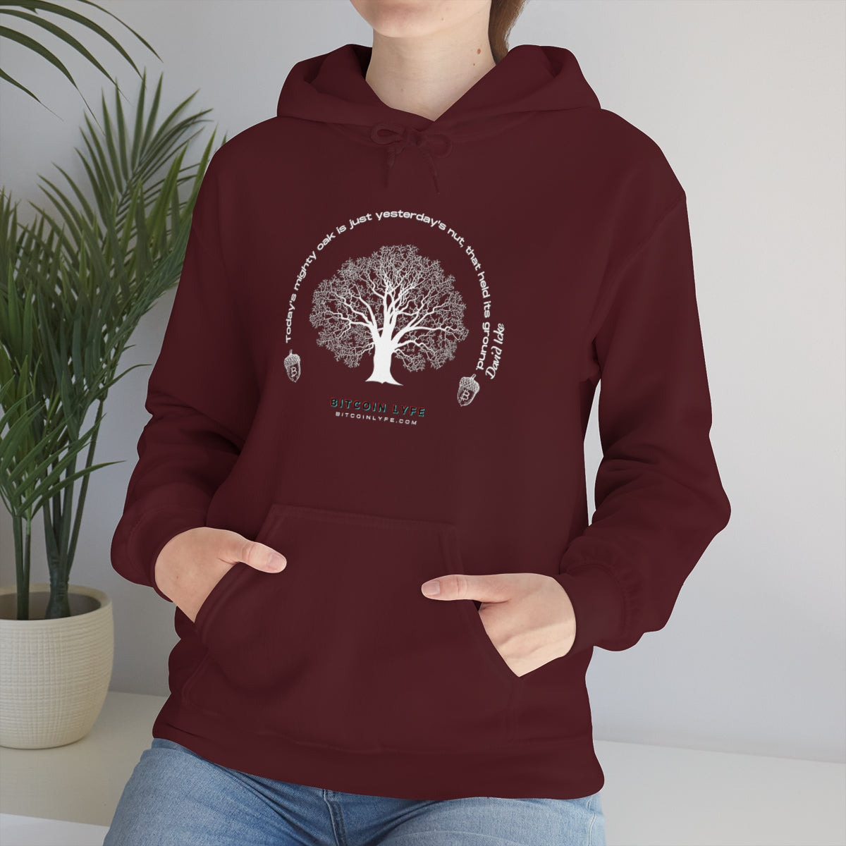 Acorn and Oak Orange Pill Hooded Sweatshirt