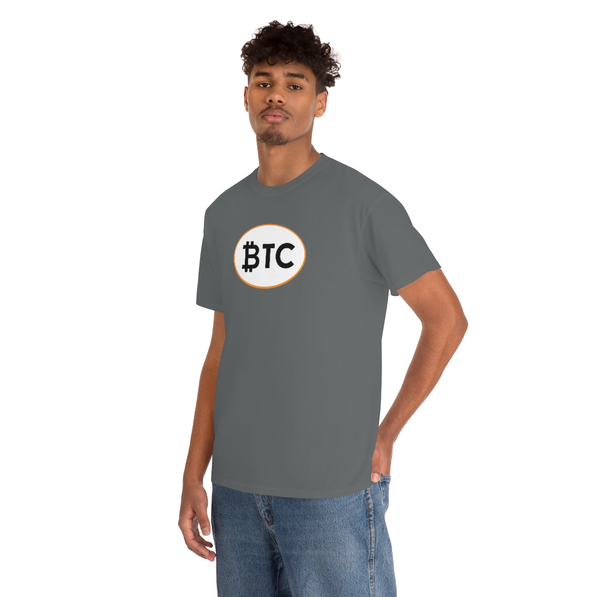 BTC Oval #4 Cotton T-Shirt