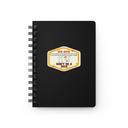 Crypto Dick Spiral Bound Journal, Moon