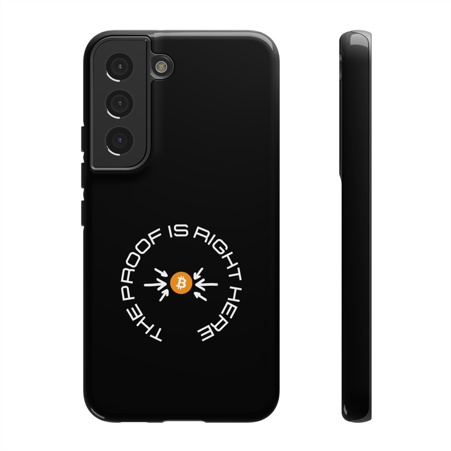 Tough Phone Case - BTC Proof Right Here #5