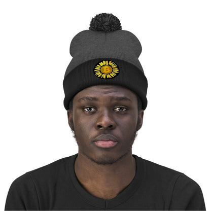 bTC sUN Eight Pom Pom Beanie