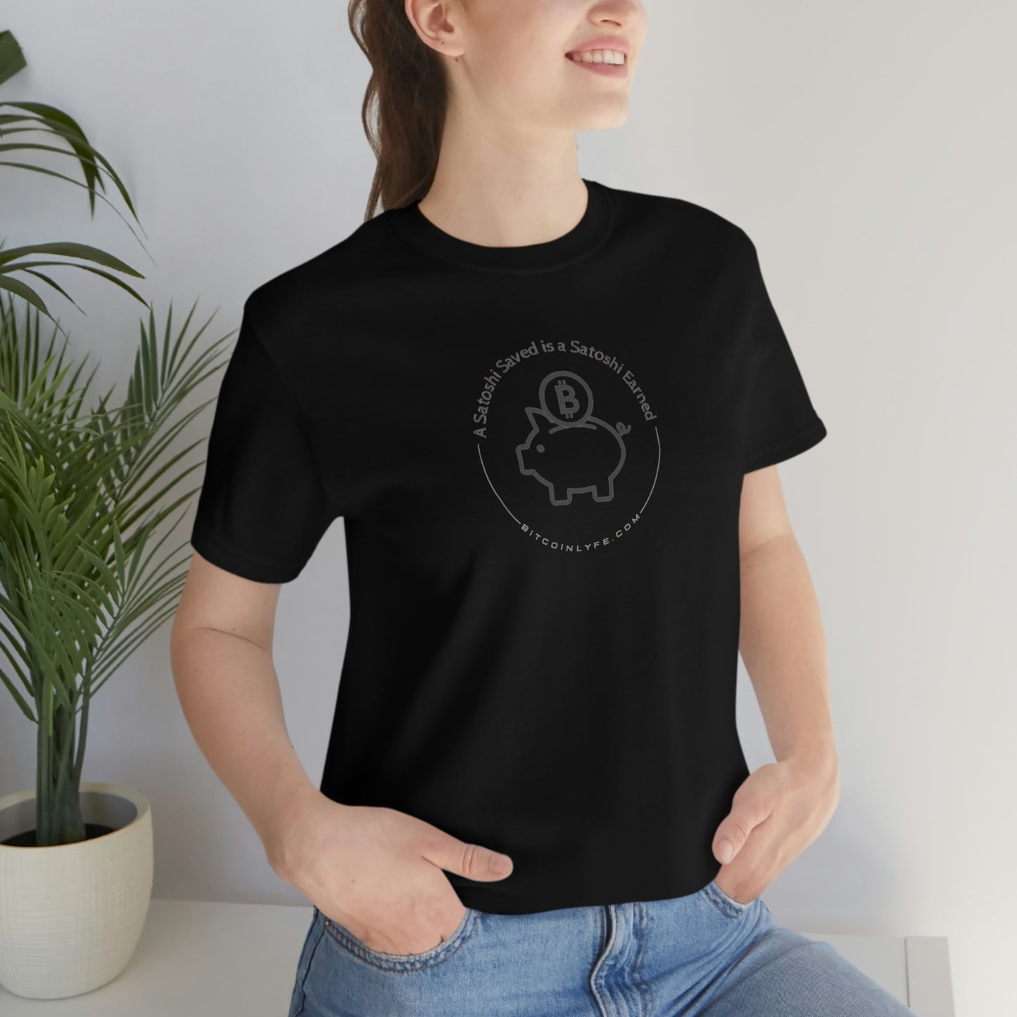 Bitcoin LYFE Satoshi Saved T-Shirt