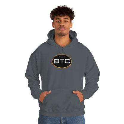 Bitcoin Oval #1 Hoodie, Blackout Version