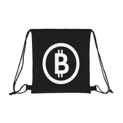 Bitcoin Outdoor Drawstring Bag, BTC4