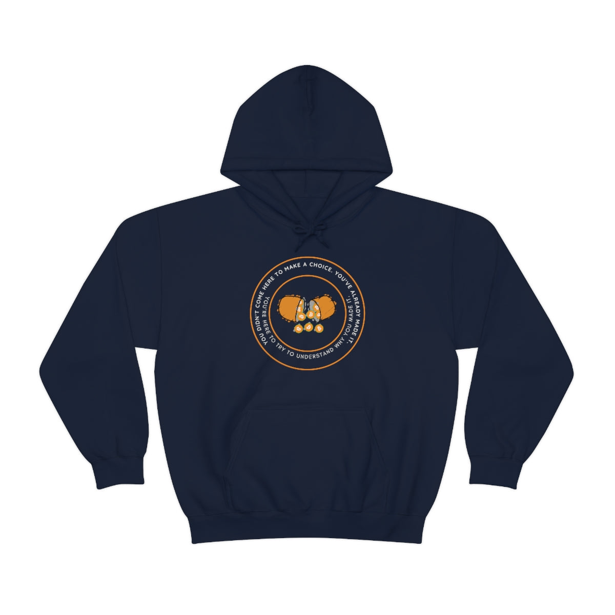 Already Here Orange Pill Hooded Sweatshirt