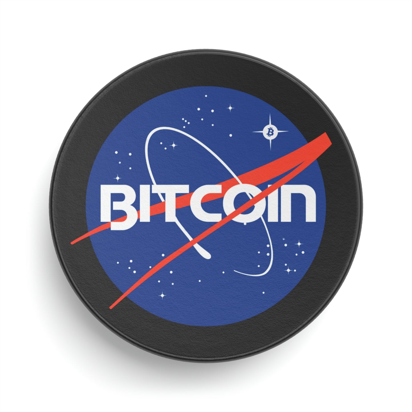 B in Space1 Hockey Puck