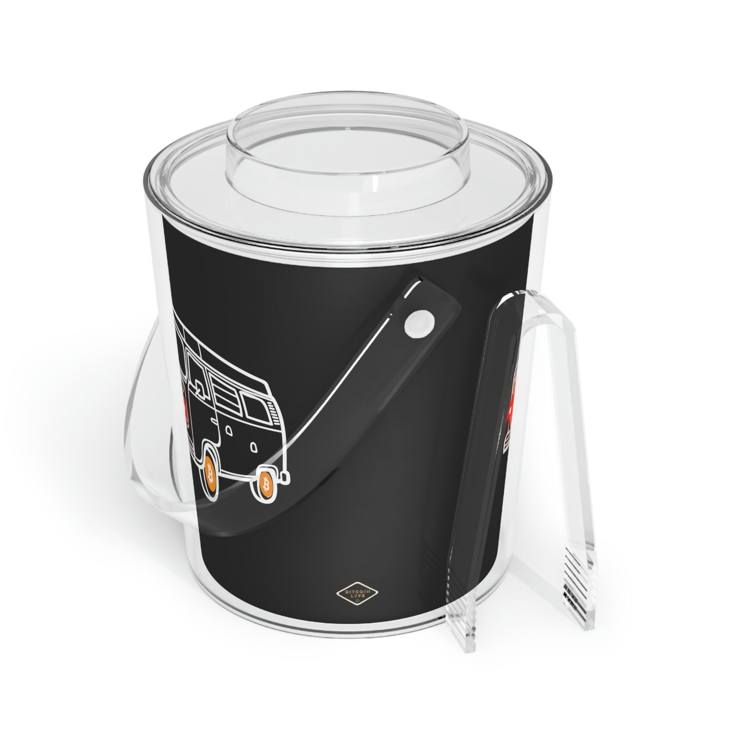 BW Van Ice Bucket with Tongs