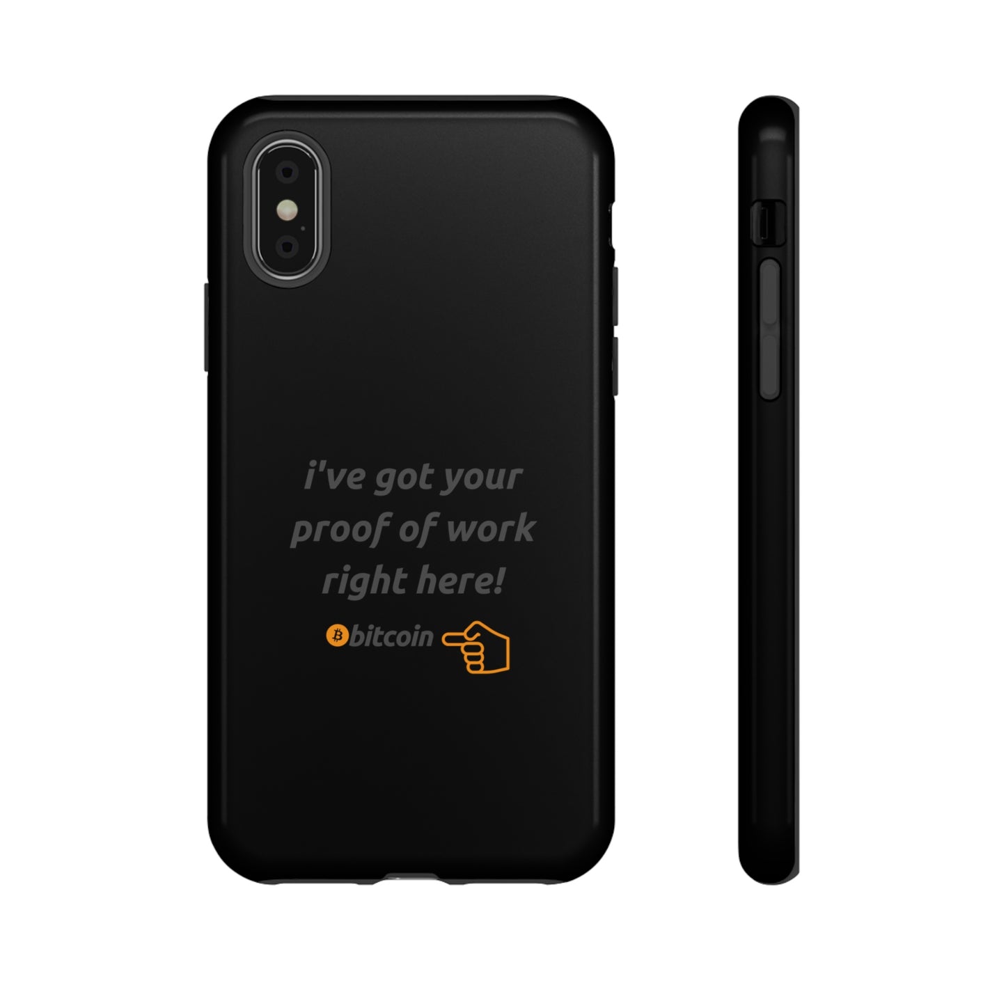 Tough Phone Case - BTC Proof Right Here #4