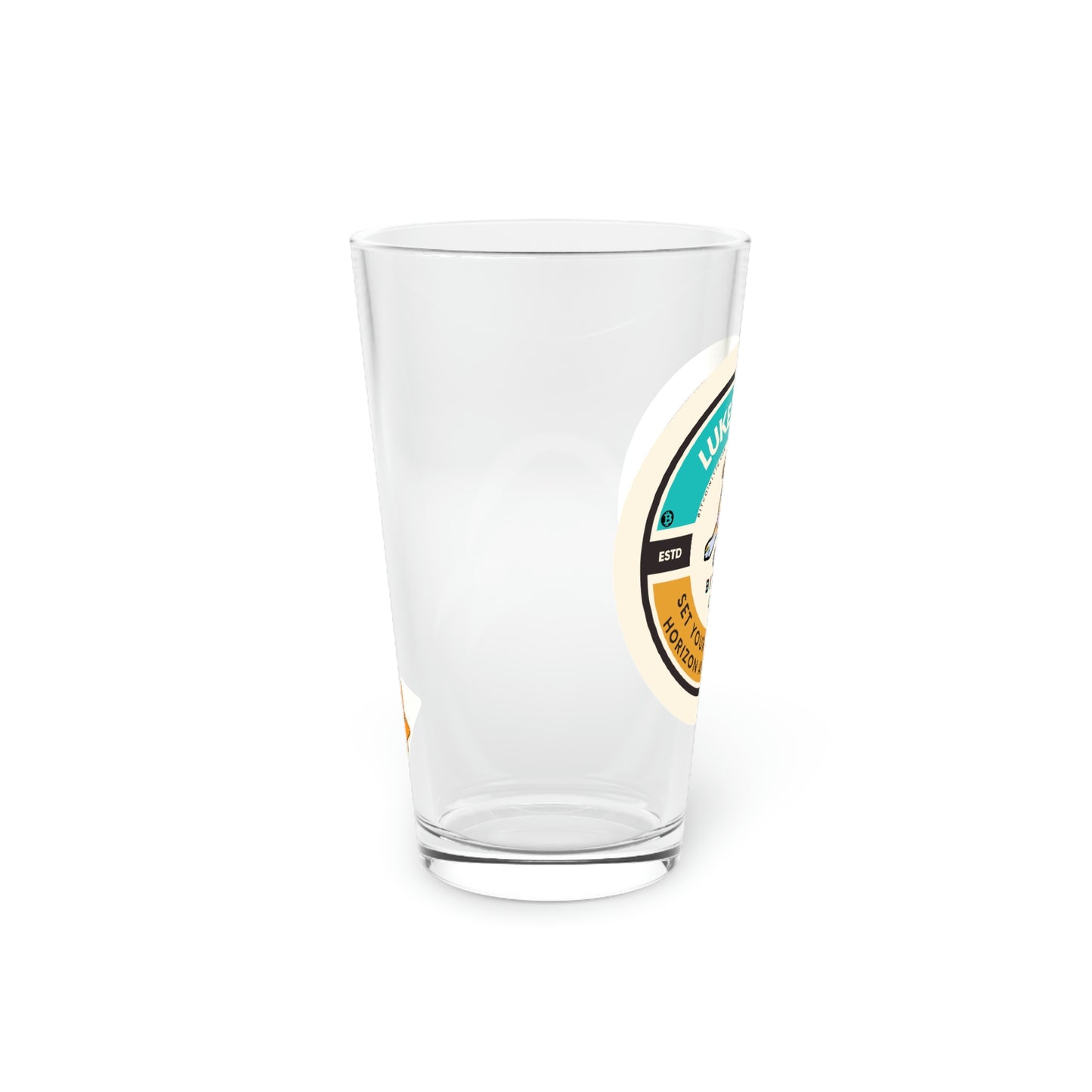 The Luke PSA Pint Glass, Horizon