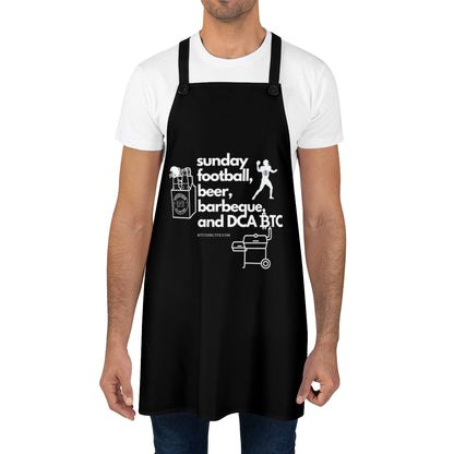 Barbeque and DCA BTC Apron