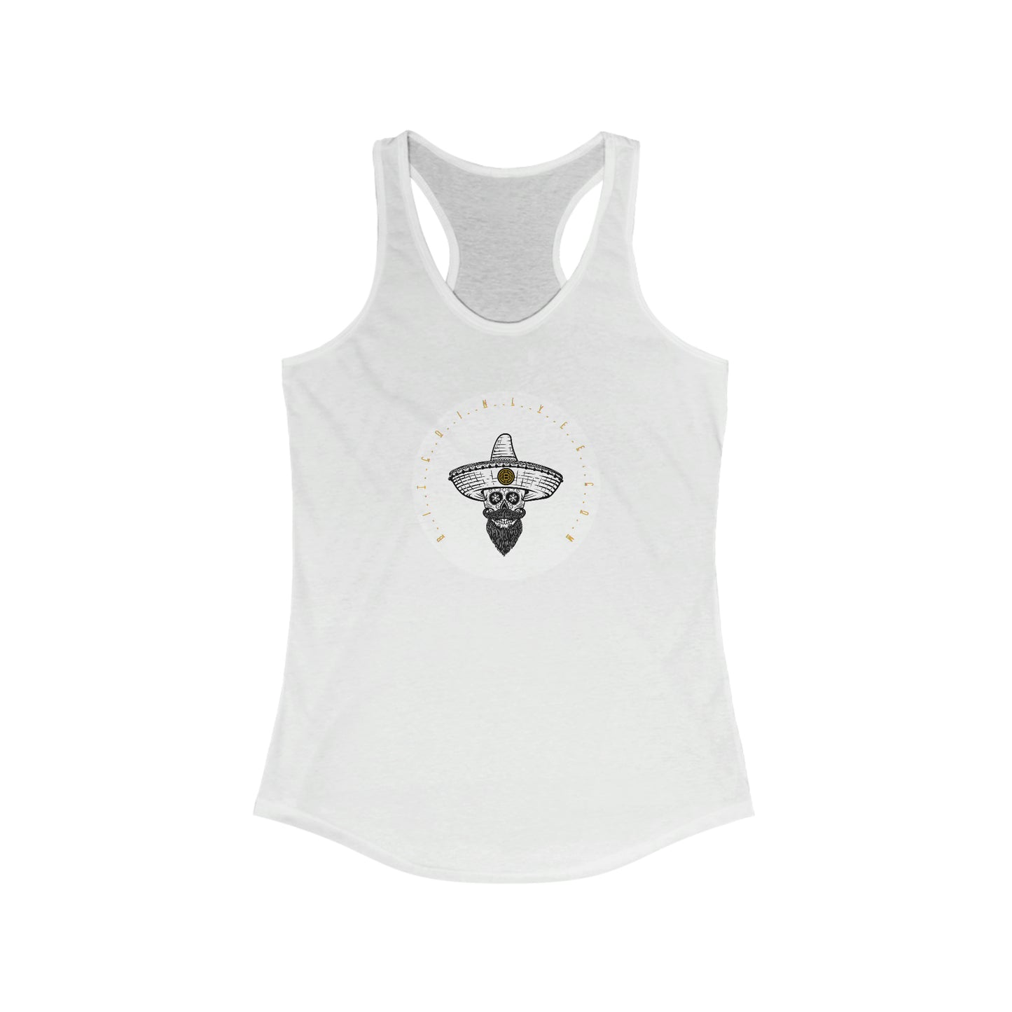 Día de los Muertos BTC Women's Racerback Tank, Veinte