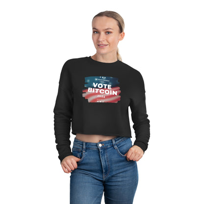 Vote - Responsibility Women's Cropped Sweatshirt