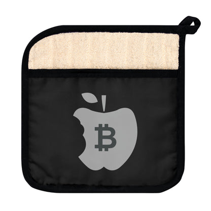 The B Apple Pot Holder with Pocket