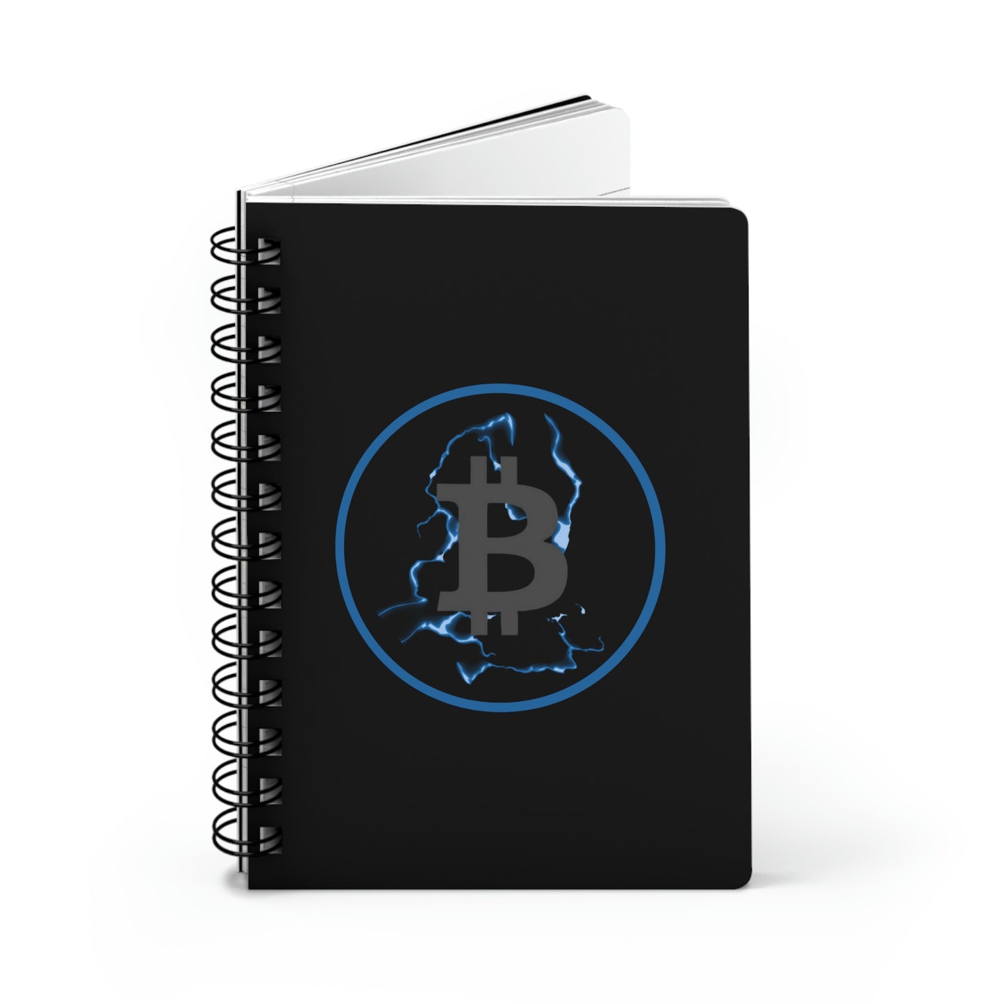 B Charged Spiral Bound Journal