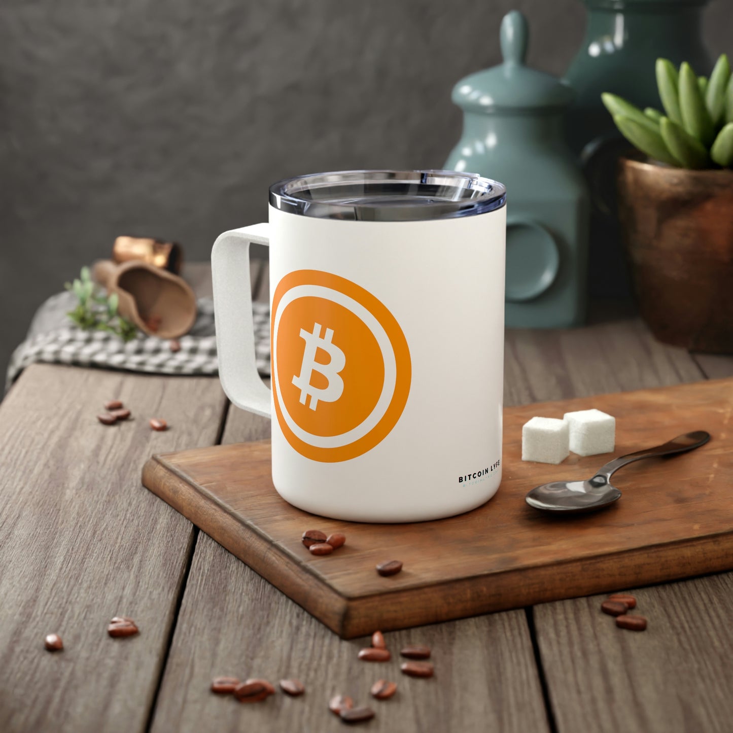 BTC5 Insulated Coffee Mug, 10oz