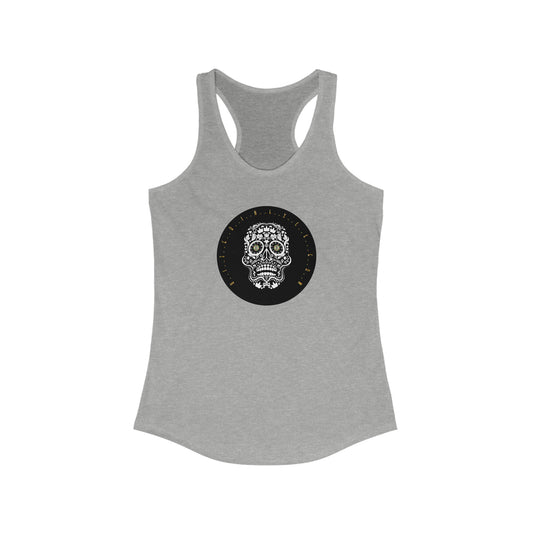 Día de los Muertos BTC Women's Racerback Tank, Dos