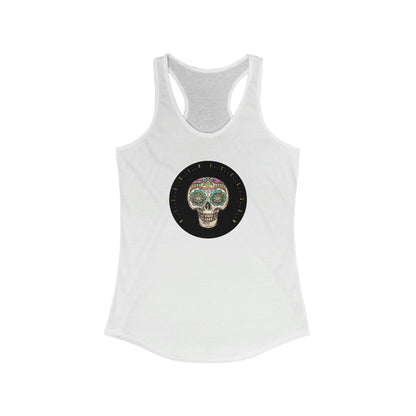 Día de los Muertos BTC Women's Racerback Tank, Doce