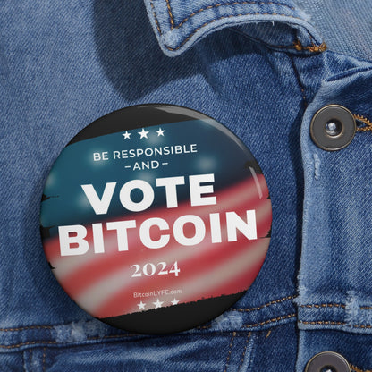 Vote - Responsibility Pin Buttons