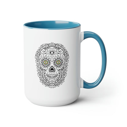 Día de los Muertos 15oz Mug, Tres