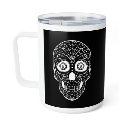 Día de los Muertos BTC 10oz Insulated Coffee Mug, Seis