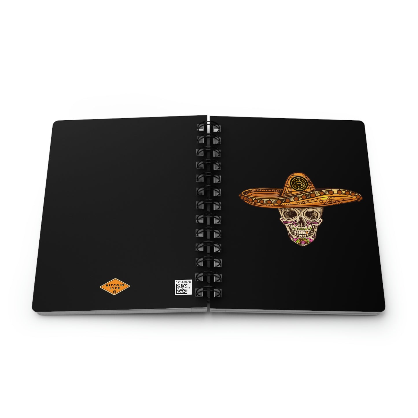 Día de los Muertos BTC Spiral Bound Journal, Veinticuatro