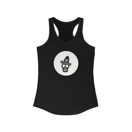 Día de los Muertos BTC Women's Racerback Tank, Veinticinco
