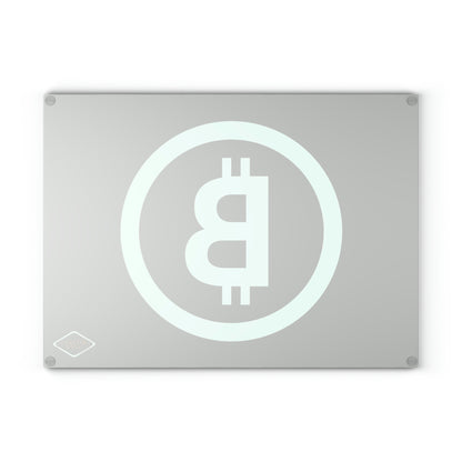 Bitcoin Glass Cutting Board, BTC4