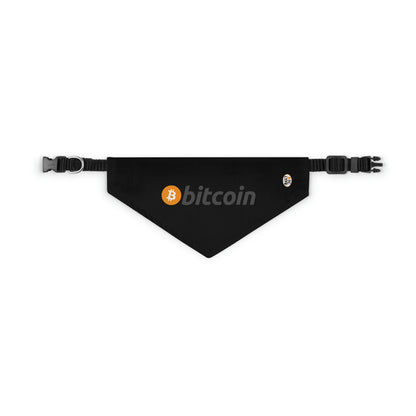 Bitcoin Pet Bandana Collar, BTC1