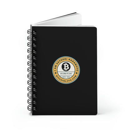 I Am Satoshi Spiral Bound Journal - Six