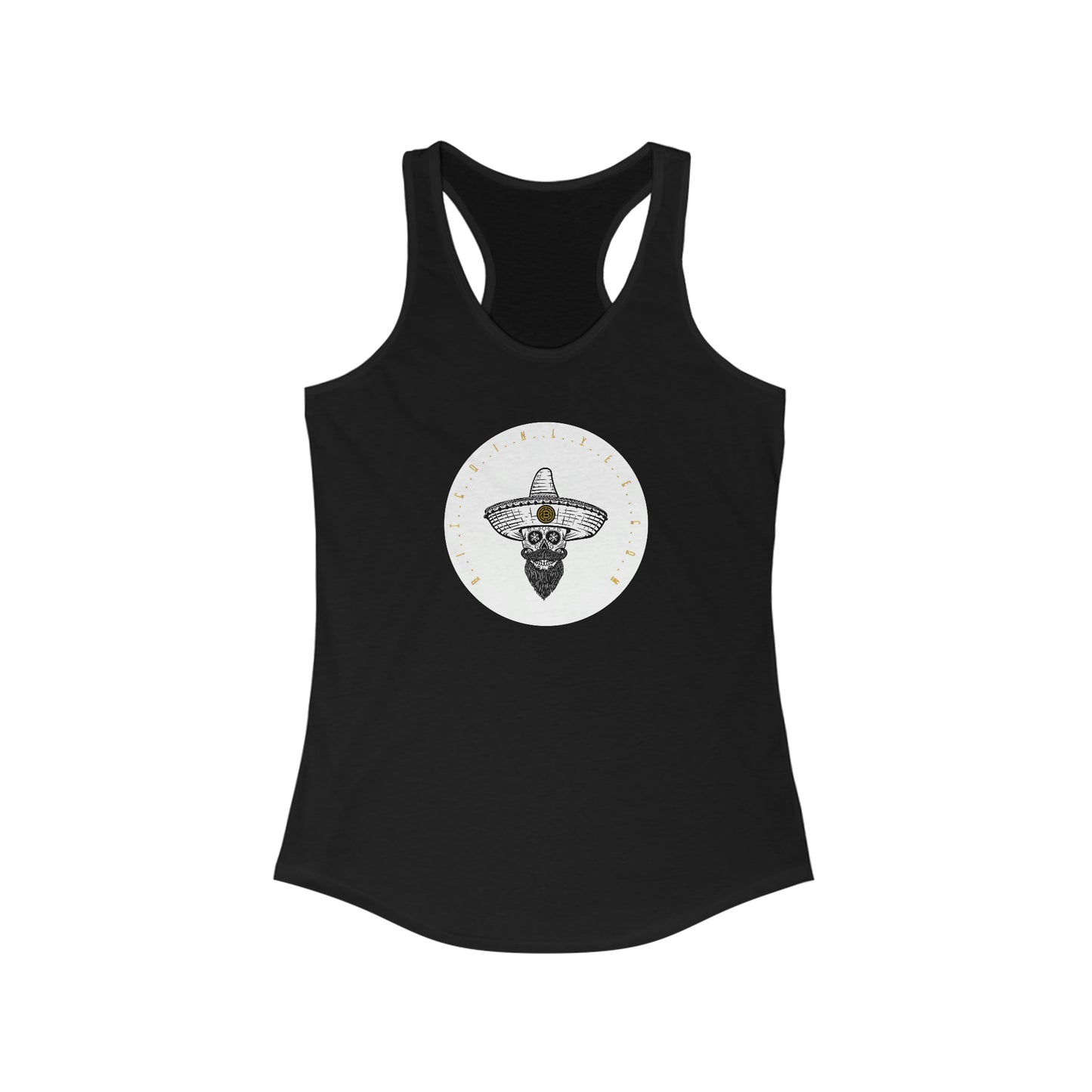 Día de los Muertos BTC Women's Racerback Tank, Veinte