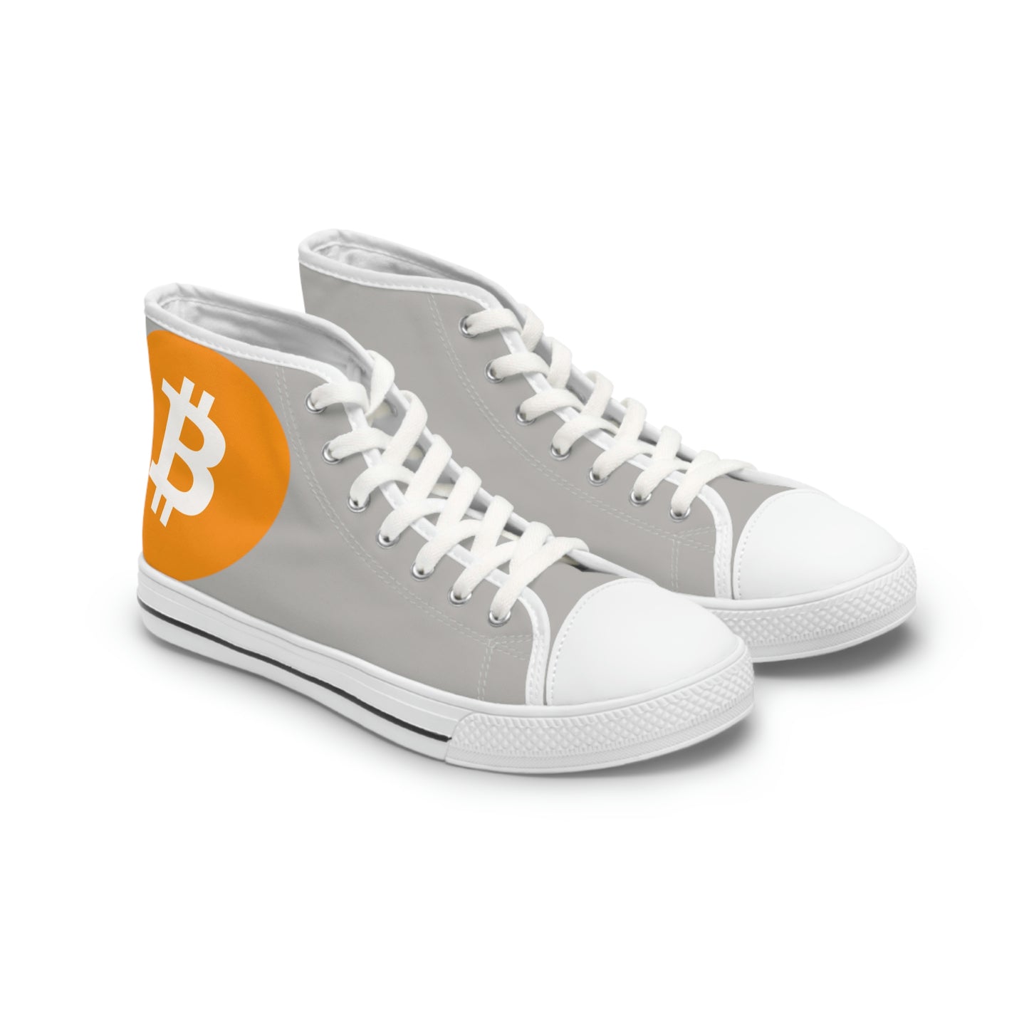 Bitcoin Women's High Top Sneakers, BTC2