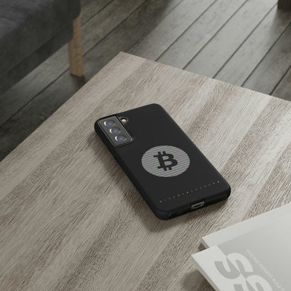 Bitcoin Tough Phone Case, BTC6