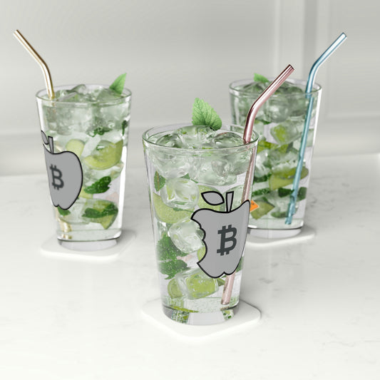 The B Apple Pint Glass