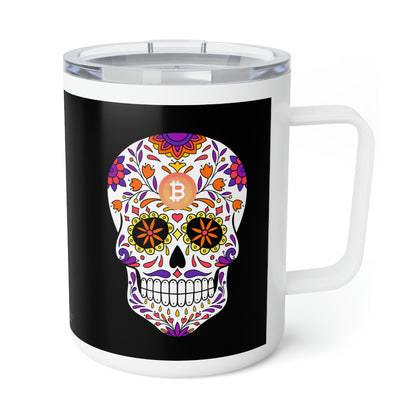 Día de los Muertos BTC 10oz Insulated Coffee Mug, Trece