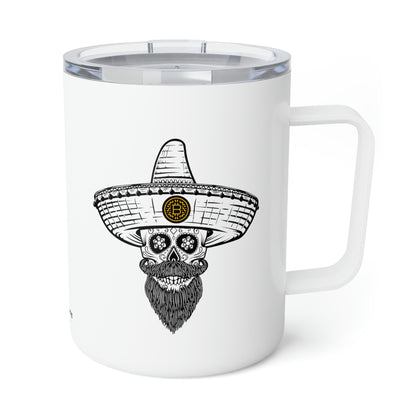 Día de los Muertos BTC 10oz Insulated Coffee Mug, Veinte