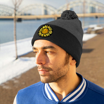 bTC sUN Eight Pom Pom Beanie