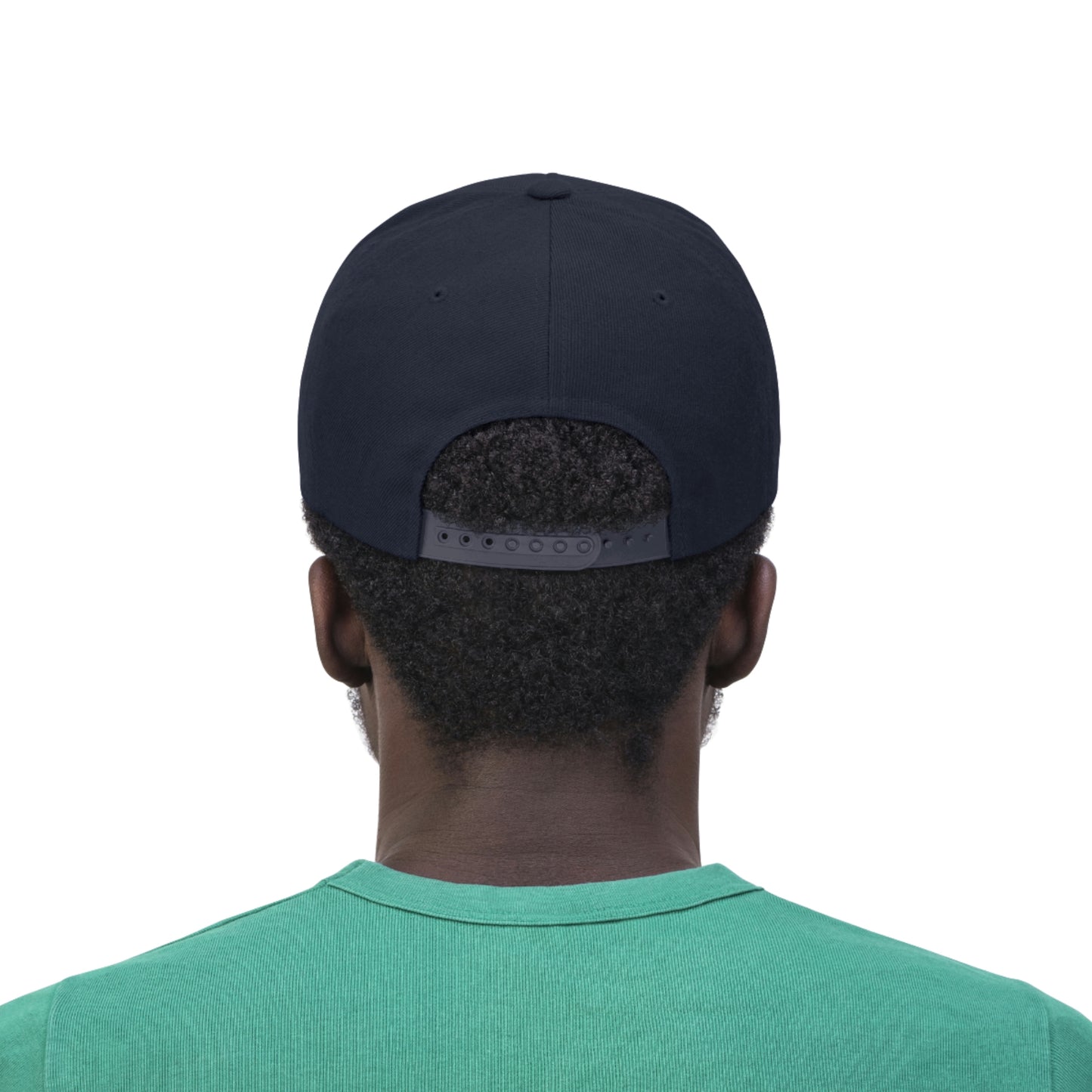 The B Apple Flat Bill Hat, Four Colors