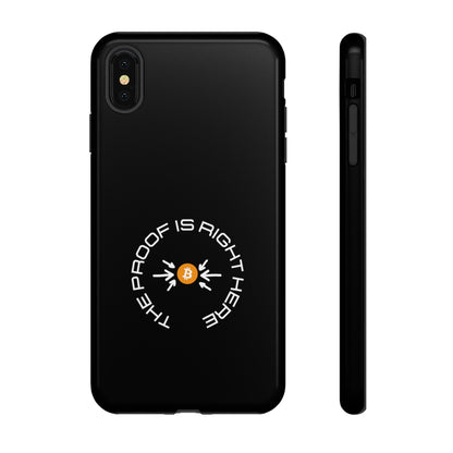 Tough Phone Case - BTC Proof Right Here #5