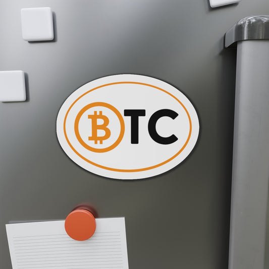 BTC Oval #5 Magnet