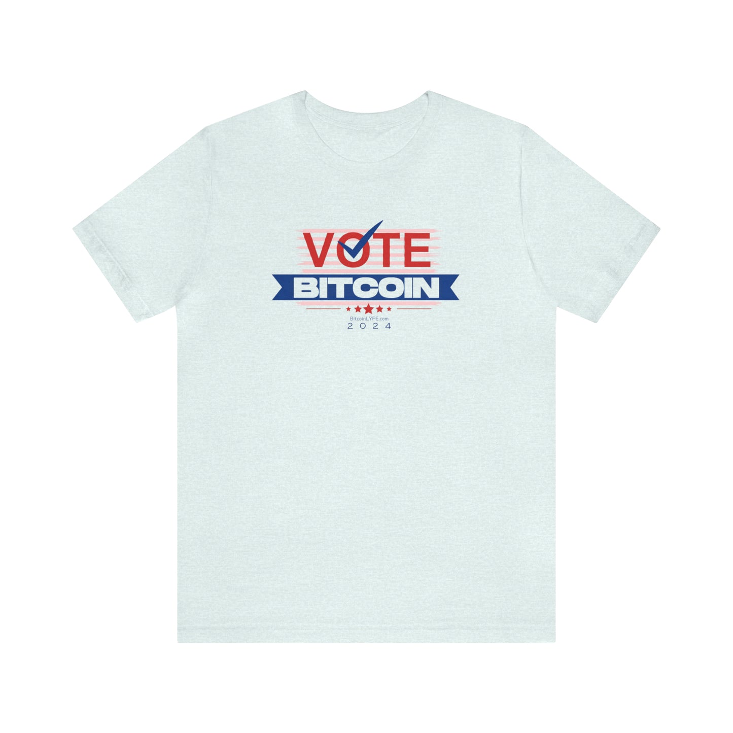 Vote Bitcoin Short Sleeve T-Shirt