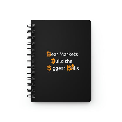 Bitcoin LYFE Spiral Bound Journal, Bear Market Balls