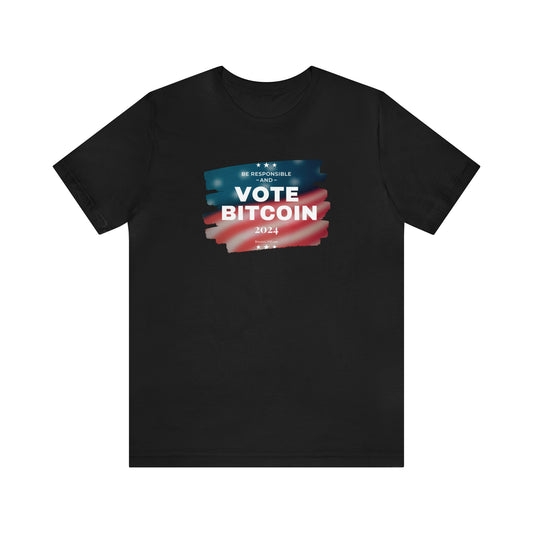 Vote - Responsibility Short Sleeve T-Shirt